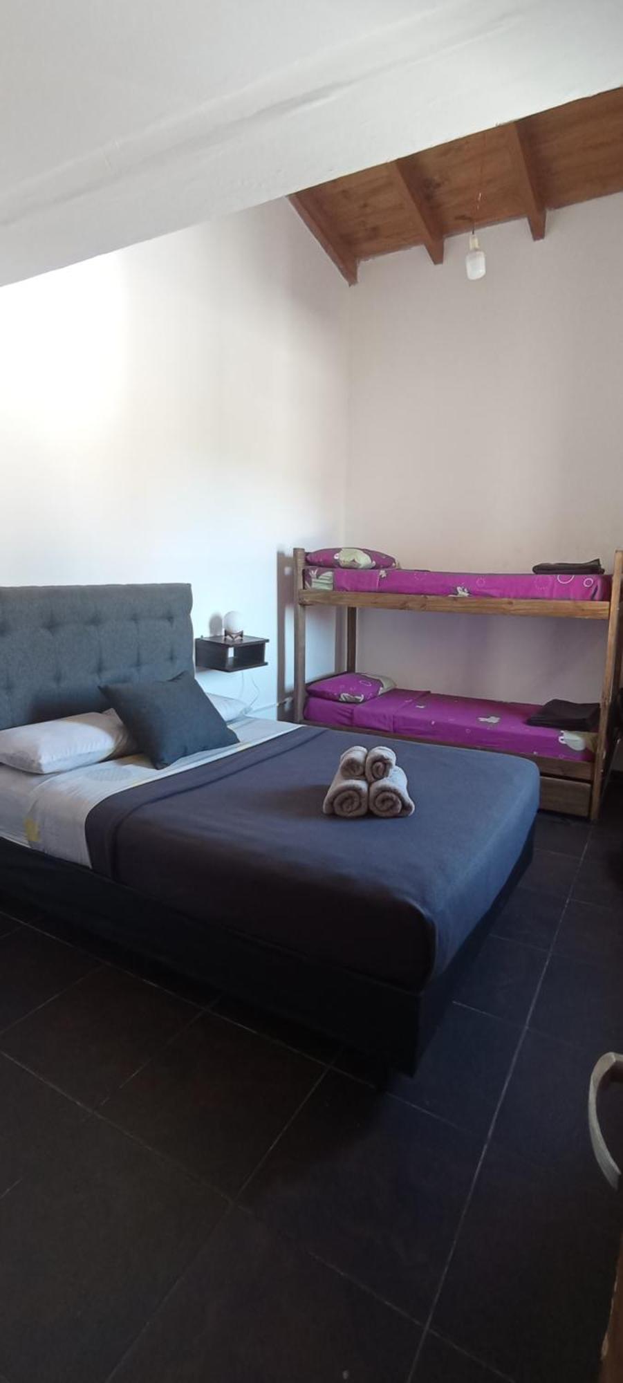 Habitación Familiar con vistas al jardín