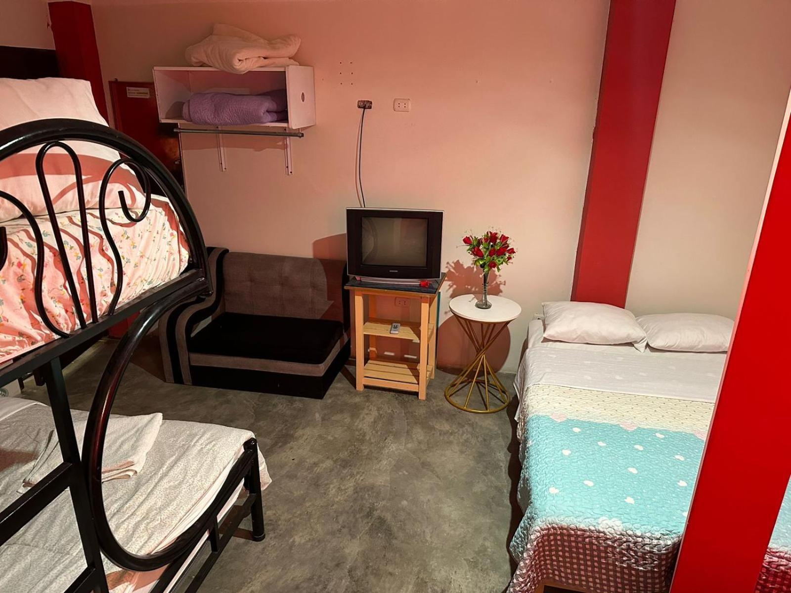 Economy Quadruple Room with Shared Bathroom