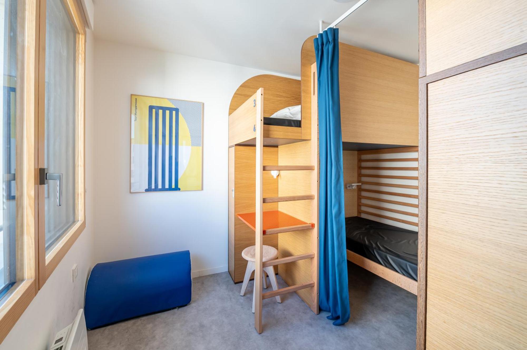 Cama individual en habitación compartida - 4 camas