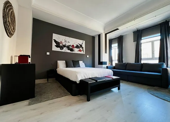 Habitación Oasis B centro de Madrid