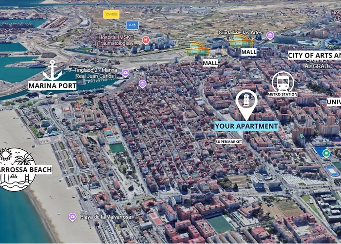 Florit Flats - The Maritim Serreria Suites Valencia